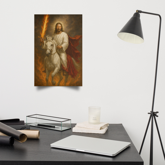 Jesus is Coming Satin Poster