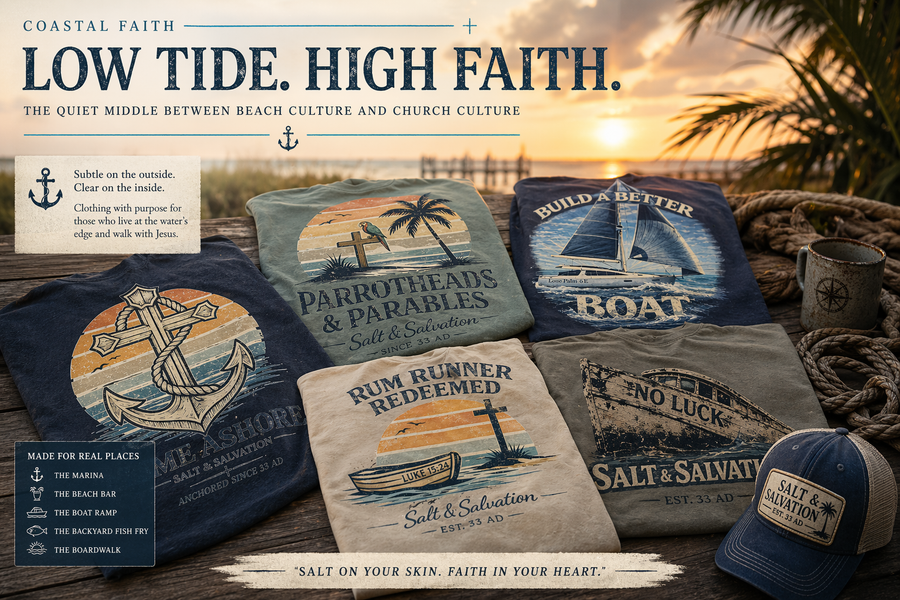 Introducing Coastal Faith: Low Tide. High Faith.