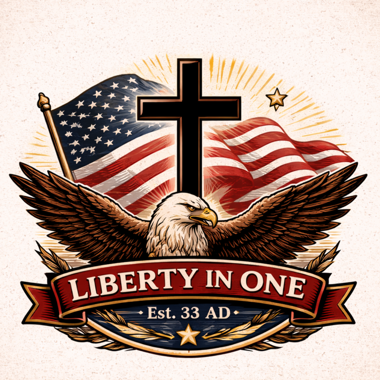 Liberty-In-One | Patriotic Christian Apparel | Liberty & Victory