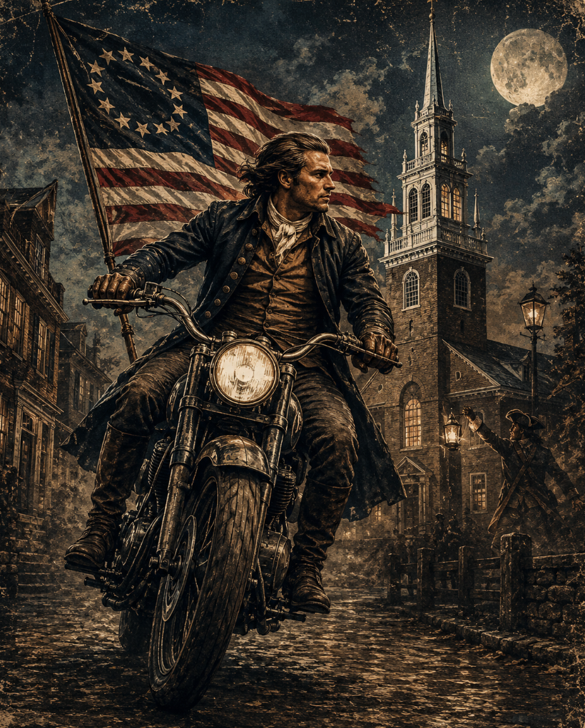 Original Midnight Rider Collection | USA 250 Patriotic Apparel | Liberty & Victory Co