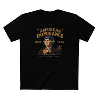 Patriotic Christian T-Shirt | George Washington Hockey Helmet USA Gold Medals Essentials | America 250 | Liberty & Victory