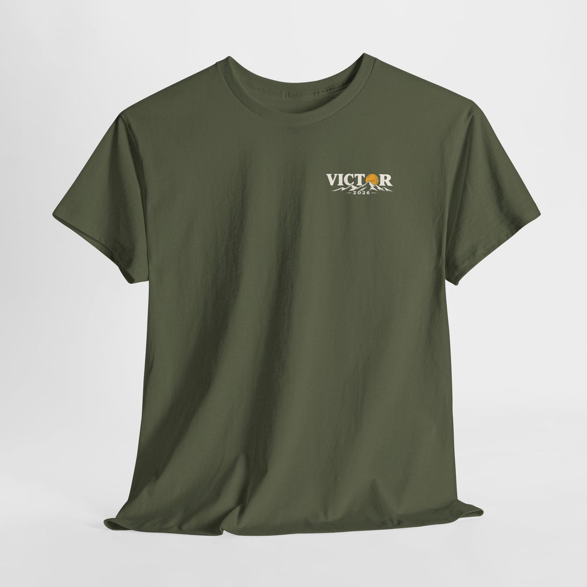 Coloradans for Victor Marx | Nil Sine Numine Victor 2026 Mountain T-Shirt | CFVM | Liberty & Victory Co.