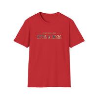 Patriotic Christian T-Shirt | America 250th Anniversary 1776-2026 Founder Tee | Liberty-In-One | Liberty & Victory