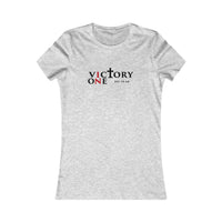 Faith & Sport Women's T-Shirt | Victory One Minimalist Graphic Tee | Veteran-Owned | Liberty & Victory Co.