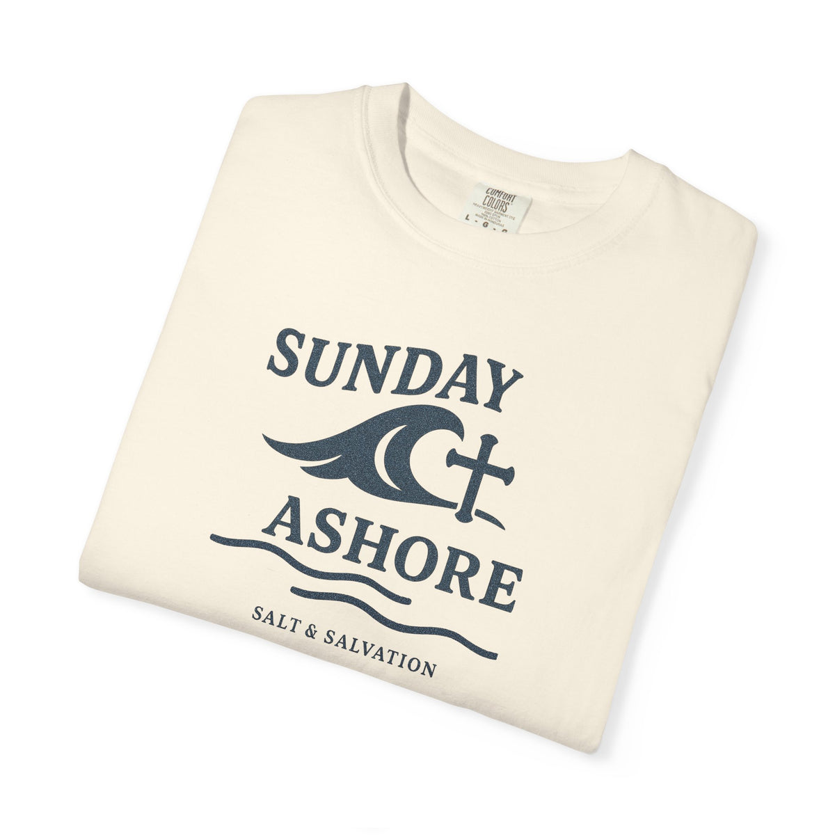 Sunday Ashore T-Shirt — Salt & Salvation Coastal Tee