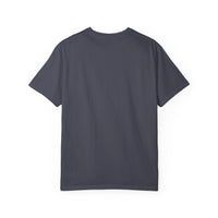 Christian T-Shirt | Rooted in Altitude & Faith | Mountain + Rising Sun | Garment-Dyed | Wonder & Wander | Signature Line | Veteran-Owned | Liberty & Victory Co.