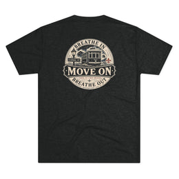Coastal Faith T-Shirt | Move On — Breathe In Breathe Out Coastal Redemption New Orleans Streetcar | Salt & Salvation Line | Veteran-Owned | Liberty & Victory Co.
