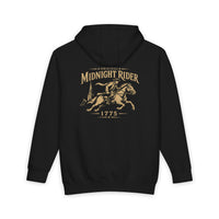 Christian Patriotic Hoodie | Midnight Rider Signature Line Heritage 1775 Revere Edition | Original Midnight Rider | Liberty & Victory Co.