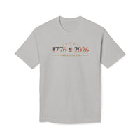 USA Cotton & Assembly Patriotic T-Shirt | America 1776-2026 Commemorative 250th Anniversary Tee | Liberty & Victory