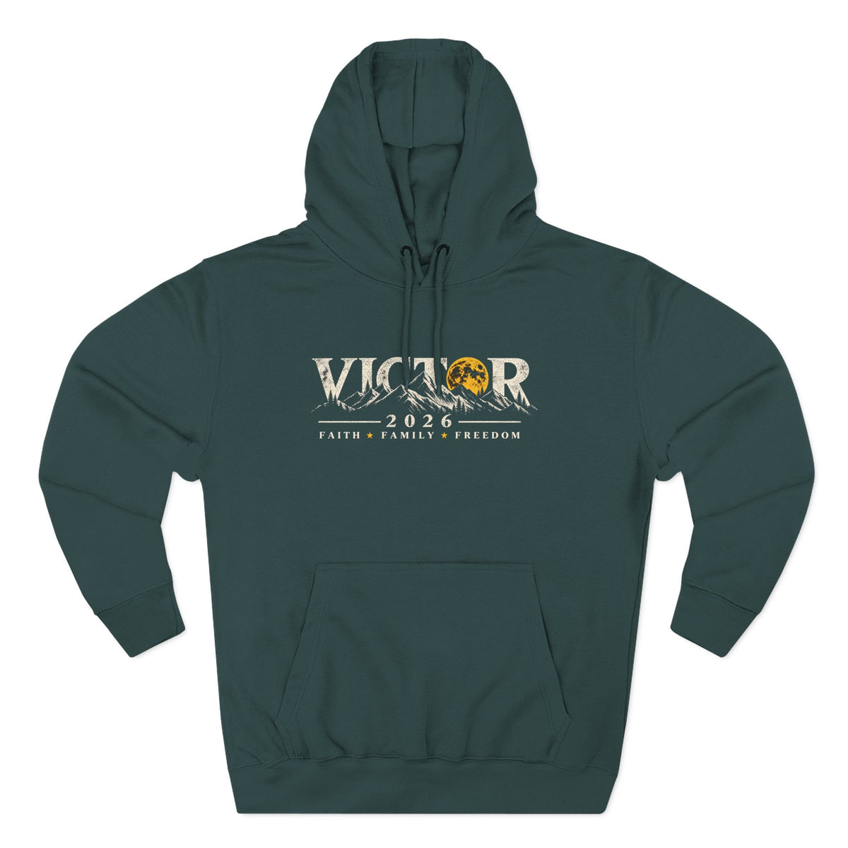 Coloradans for Victor Marx | Victor 2026 Moon & Mountains Hoodie | CFVM | Liberty & Victory Co.