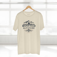Christian T-Shirt | Rooted at Altitude | Deep Roots. High Country. | Colossians 2:7 | Mountain Faith Tee | Signature Line | Veteran-Owned | Liberty & Victory Co.
