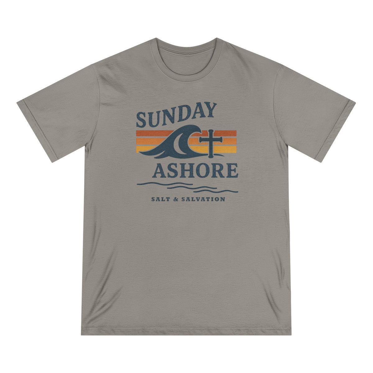 Sunday Ashore T-Shirt — Vintage Coastal Surf Tee