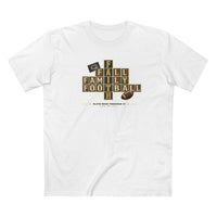 Faith & Sport | Fall Family Football — T-Shirt Faith Runs Through It-Green Bay Edition | Game Day Faith Tee | Veteran-Owned Small Business | Liberty & Victory Co.