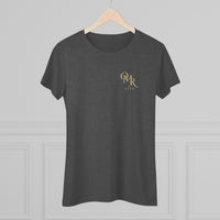 Women's Patriotic T-Shirt | Midnight Rider 1775 Heritage Tri-Blend Edition | Veteran-Owned | Liberty & Victory Co.