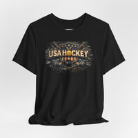 USA Hockey Michigan Connection Tee — Milan 2026 Team Hockey T‑Shirt