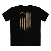 Patriotic Faith | We Ride Tonight — T-Shirt | April 18, 1775 × 1776–2026 OMR | Veteran-Owned Small Business | Liberty & Victory Co.
