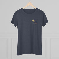 Women's Patriotic T-Shirt | Midnight Rider 1775 Heritage Tri-Blend Edition | Veteran-Owned | Liberty & Victory Co.