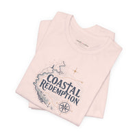 Coastal Redemption Tee — Nautical Compass Graphic T-Shirt