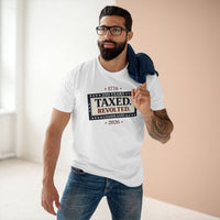Patriotic Christian T-Shirt | Taxed. Revolted. America 250th Tee | Liberty-In-One | Liberty & Victory