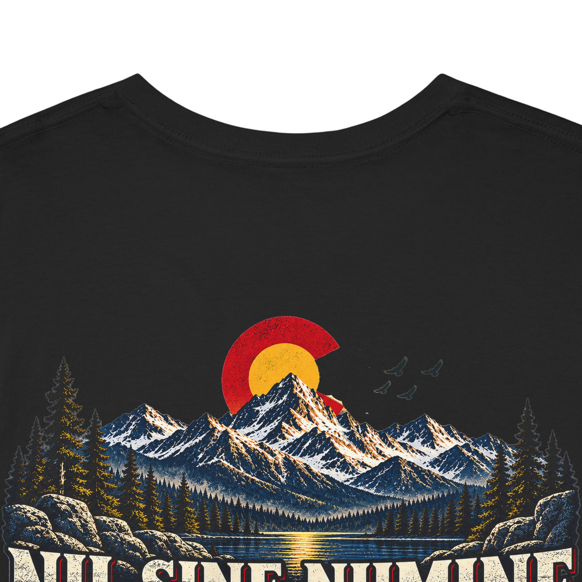 Coloradans for Victor Marx | Nil Sine Numine CO Mountain T-Shirt | CFVM | Liberty & Victory Co.