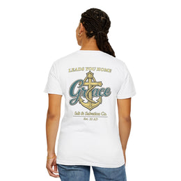 Coastal Faith | Grace Leads You Home — Coastal Christian Faith T-Shirt | Veteran-Owned Small Business | Liberty & Victory Co.