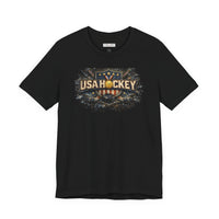 USA Hockey Michigan Connection Tee — Milan 2026 Team Hockey T‑Shirt