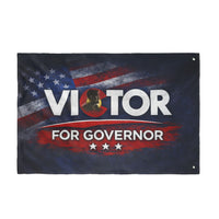 Patriotic Campaign Flag | Victor Marx Colorado Governor Double-Sided Outdoor Flag | Liberty & Victory