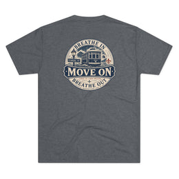 Coastal Faith T-Shirt | Move On — Breathe In Breathe Out Coastal Redemption New Orleans Streetcar | Salt & Salvation Line | Veteran-Owned | Liberty & Victory Co.