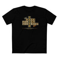 Faith & Sport | Fall Family Football — T-Shirt Faith Runs Through It-Green Bay Edition | Game Day Faith Tee | Veteran-Owned Small Business | Liberty & Victory Co.