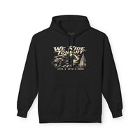 Patriotic Christian Hoodie | We Ride Tonight 1776 Founders Line | Original Midnight Rider | Liberty & Victory Co.