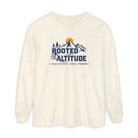 Mountain Faith | Rooted at Altitude — Colorado Edition Long Sleeve Tee | Built on Faith. Family. Freedom. | Veteran-Owned Small Business | Liberty & Victory Co.