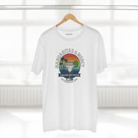 Christian Beach T-Shirt | Margaritas & Mercy Forgiven Not Frozen Sunset Beach Faith Tee | Liberty & Victory