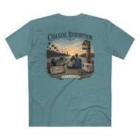 Christian Faith T-Shirt | Coastal Redemption Starting Over Signature | Salt & Salvation | Liberty & Victory