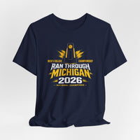 Michigan Everyday T-Shirt | Ran Through Michigan 2026 Championship Everyday Tee | Victory-One | Liberty & Victory