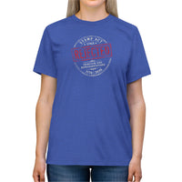 Patriotic Faith T-Shirt | Deo Servio Rejected Stamp Ultra-Premium Tri-Blend Tee | Liberty-In-One | Liberty & Victory
