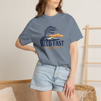 Christian T-Shirt | Held Fast Through Every Season | Psalm 112:7 | High Altitude Veteran-Owned | Liberty & Victory Co.