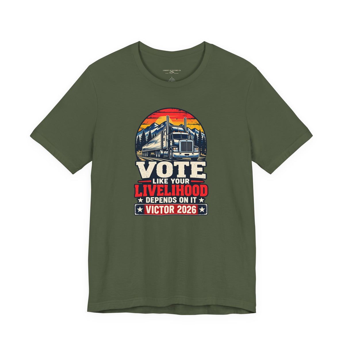 Coloradans for Victor Marx | Vote Like Your Livelihood — Trucker Edition | CFVM | Liberty & Victory Co.
