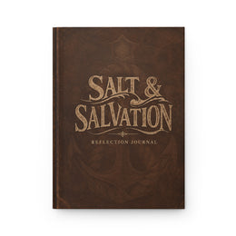 Christian Reflection Journal | Weathered Leather Printed Hardcover | Faith Gift | Liberty & Victory Co.