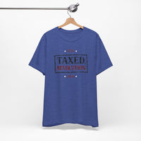 Patriotic Christian T-Shirt | Taxed. Revolution. 1776–2026 Anniversary Everyday Tee | Liberty-In-One | Liberty & Victory