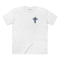 Cross & Flag 1776-2026 Front Back Graphic T-Shirt