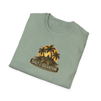 Christian Faith T-Shirt | Salt & Salvation Island Crest Founders Line | Salt & Salvation | Liberty & Victory
