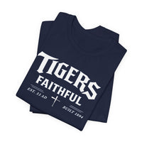Faith & Sport T-Shirt | Tigers Faithful Est. 1894 Everyday Tee | Victory-In-One | Liberty & Victory
