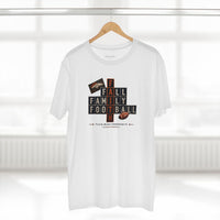 Faith & Sport | Fall Family Football — T-Shirt Faith Runs Through It-Denver Edition | Game Day Faith Tee | Veteran-Owned Small Business | Liberty & Victory Co.