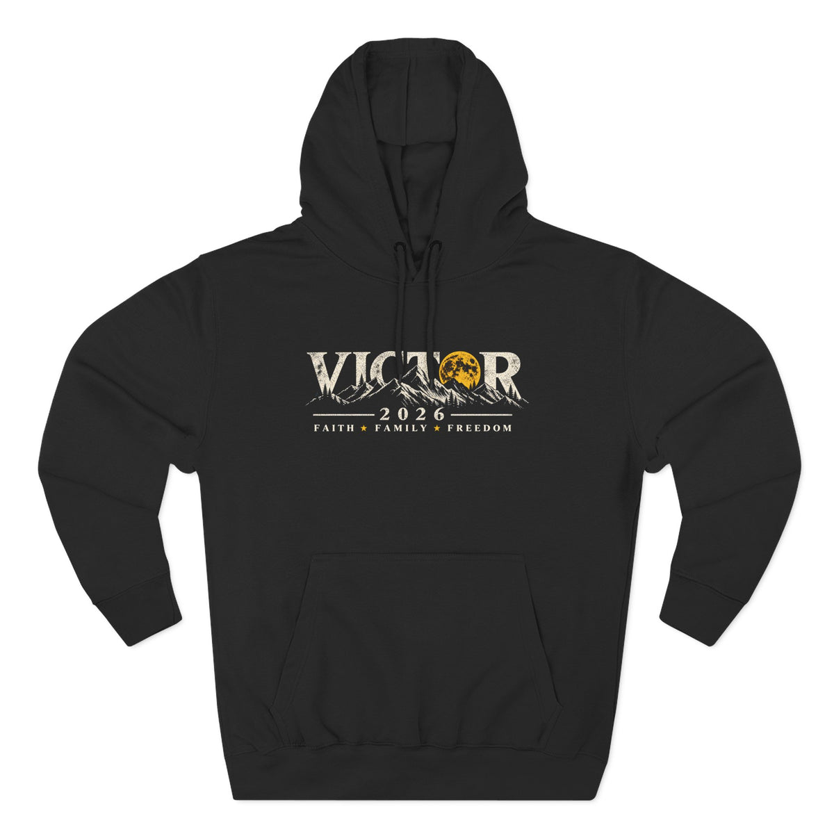 Coloradans for Victor Marx | Victor 2026 Moon & Mountains Hoodie | CFVM | Liberty & Victory Co.