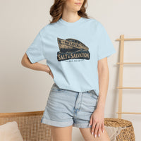 Christian Faith T-Shirt | No Luck Salt & Salvation Everyday Essentials | Salt & Salvation | Liberty & Victory