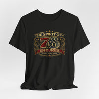 The Spirit of 76 Endures T‑Shirt — Patriotic 1776‑1976‑2026 Anniversary Tee