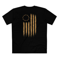 Midnight Rider Tee — "We Ride Tonight" Vintage Motorcycle Patriot Shirt