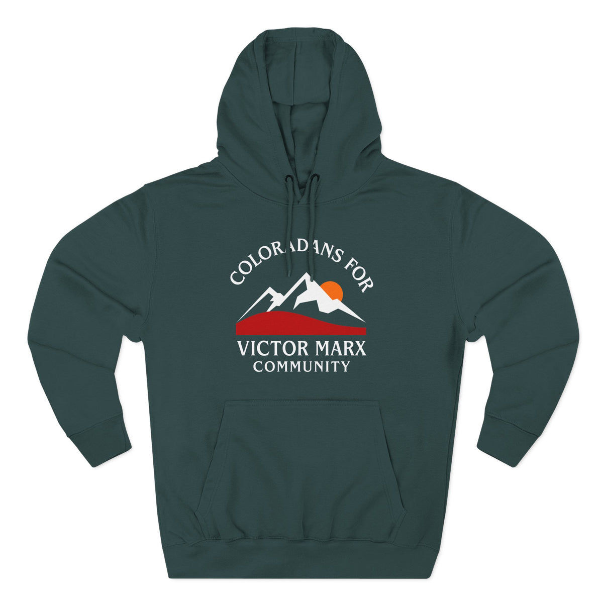 Coloradans for Victor Marx | Community Mountain Hoodie | CFVM | Liberty & Victory Co.