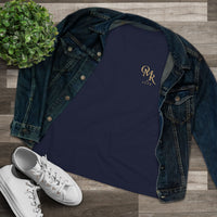 Women's Patriotic T-Shirt | Midnight Rider 1775 Heritage Cotton Edition | Veteran-Owned | Liberty & Victory Co.