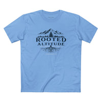 Christian T-Shirt | Rooted at Altitude | Deep Roots. High Country. | Colossians 2:7 | Mountain Faith Tee | Signature Line | Veteran-Owned | Liberty & Victory Co.